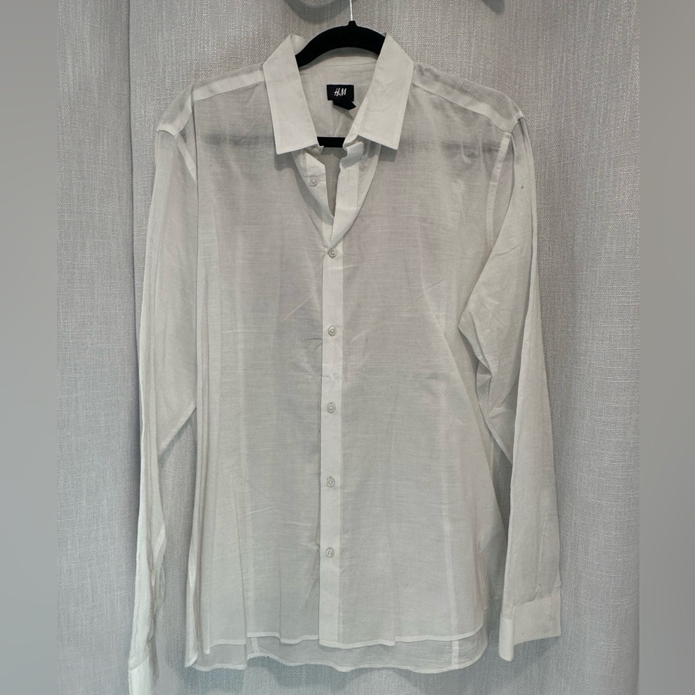 White Long Sleeve Shirt